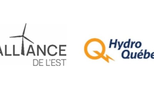 Alliance énergie de l'Est et Hydro-Québec logos