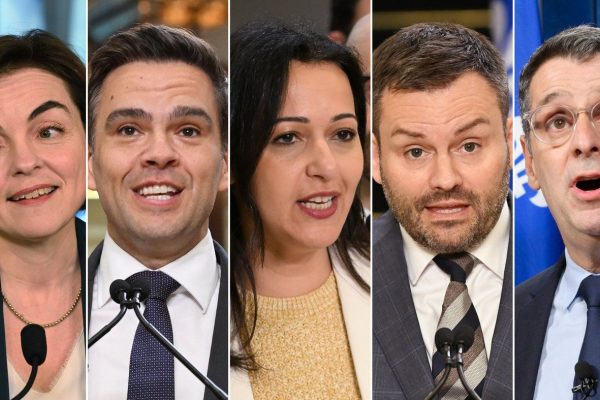 Élections Québec oct 2026 les 5 chefs