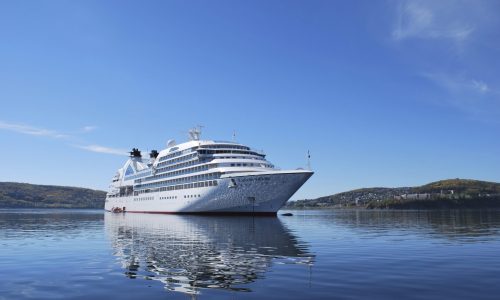 Escale Gaspésie bateau croisère