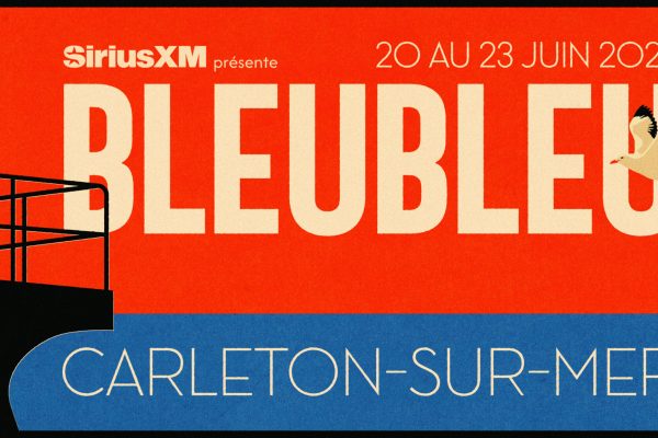 Festival BleuBleu Carleton affiche 2025