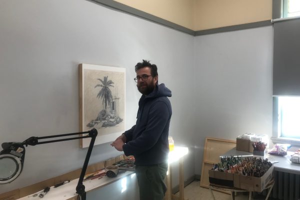 Gare Matapédia Pôle artistique communautaire Artiste Pierre Durette