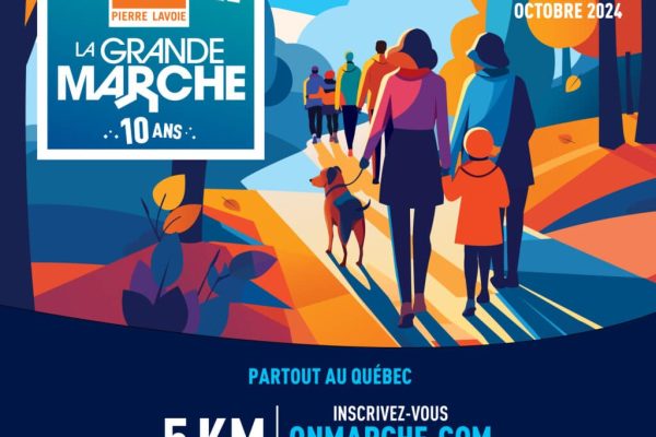 Grande marche Pîerre Lavoie