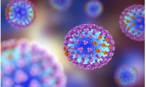 Grippe visuel du virus influenza