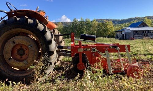 Jardins Viridis tracteur