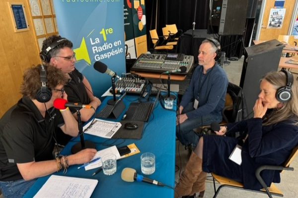 Joël Leblanc et Julie Reid Forget
