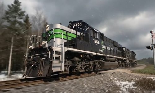 Locomotive Société chemin fer Gaspésie 2