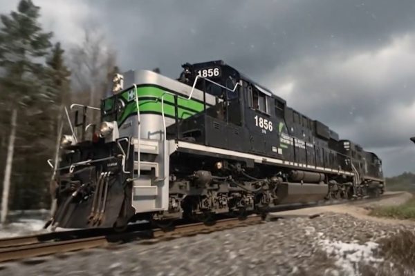 Locomotive Société chemin fer Gaspésie 2
