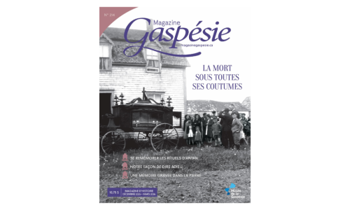Magazine Gaspésie La Mort sous toutes ses coutumes