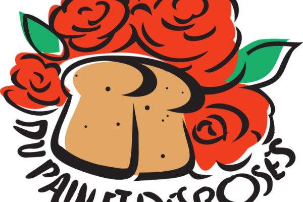 Marche du pain et des roses logo