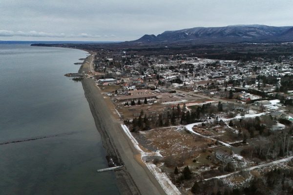 Maria recharge de la plage