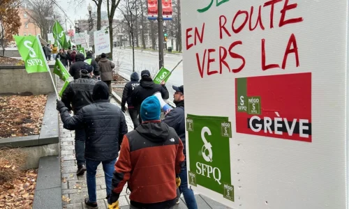 SÉPAQ grève SFPQ