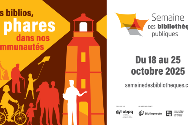 Semaine des bibliotheques publiques affiche 2025