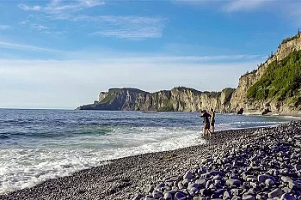 Toursime en Gaspésie plage