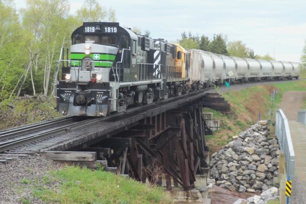 Train marchandise Gaspésie