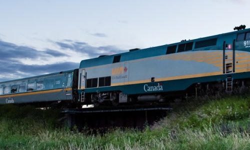 Via Rail locomotive