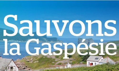 sauvons la Gaspésie